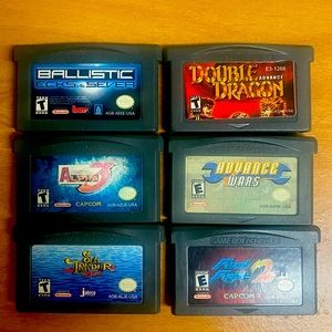 Bundle of game boy advance games